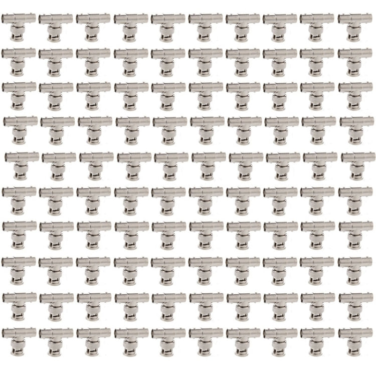 100 PCS UG274U BNC T Type One Male to Dual BNC Female Connector Adapter, UG274U 100 PCS UG274U BNC T Type One Male to Dual BNC Female Connector Adapter, UG274U
